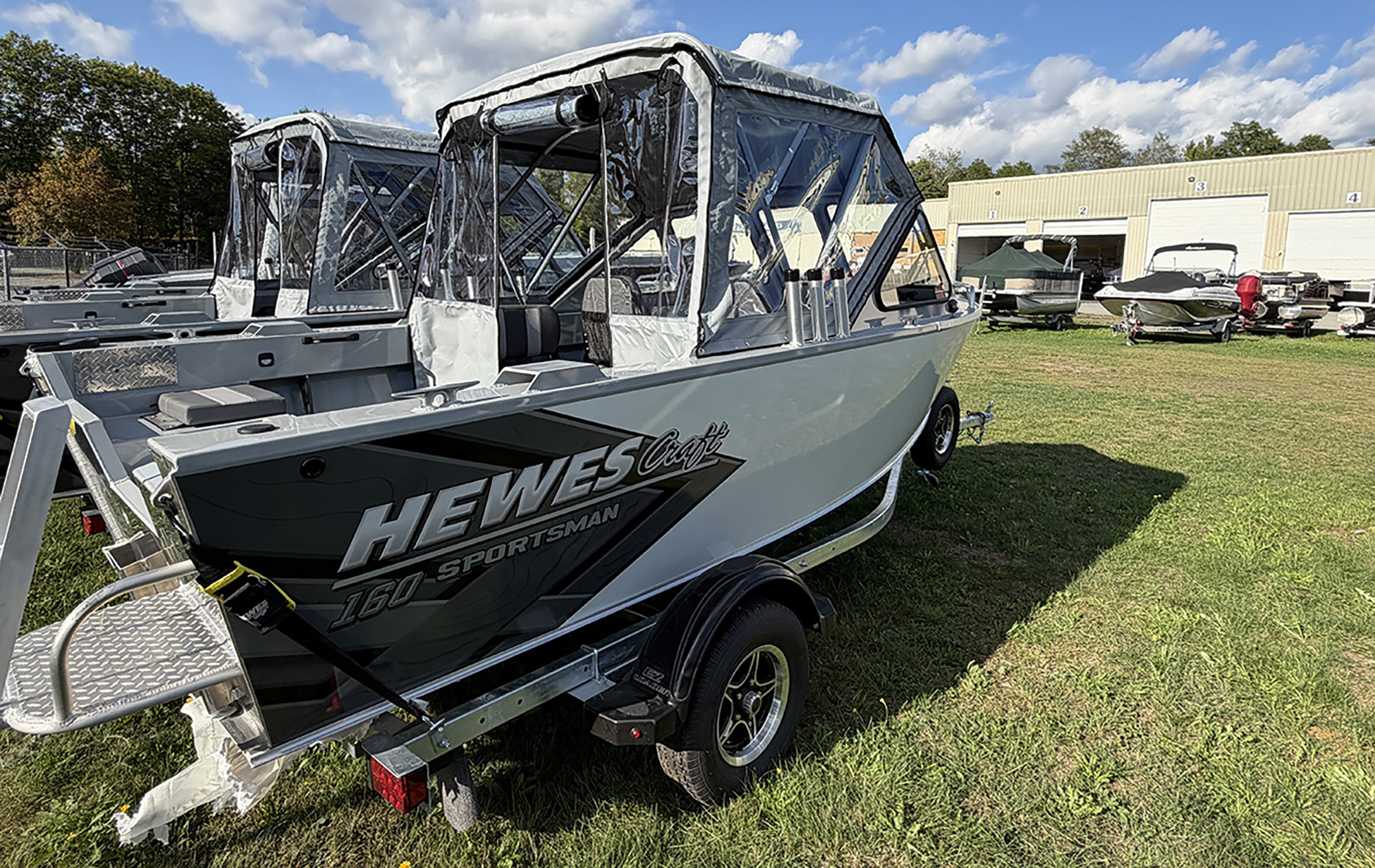 2026 Hewescraft Sportsman 160 - Gray/White